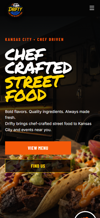 Drifty KC mobile website